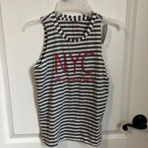 American Eagle Kids Striped Tank‎ Top Multicolored Girls Size 14 Casual NWT